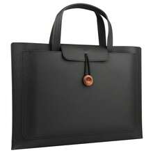 14 Inch Laptop Bag, Unisex, Large Capacity Inner Pocket, Business Briefcase IGGS - View 12
