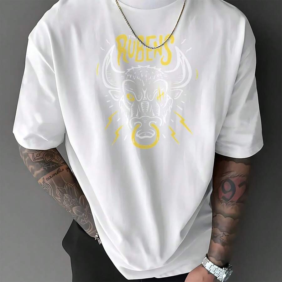 Camisetas de hombre - Blanco - Ver 1