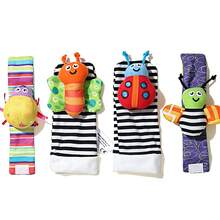 Baby Wrist Rattle Socks And Foot Finder Set, Perfect Baby Toys For 0-12 Months Newborn Boys And Girls As Shower Gifts, Garden Bug Series - Multicolor - View 13