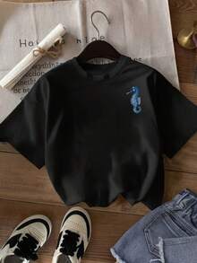 Women T-Shirts - 黑色 - 查看 11