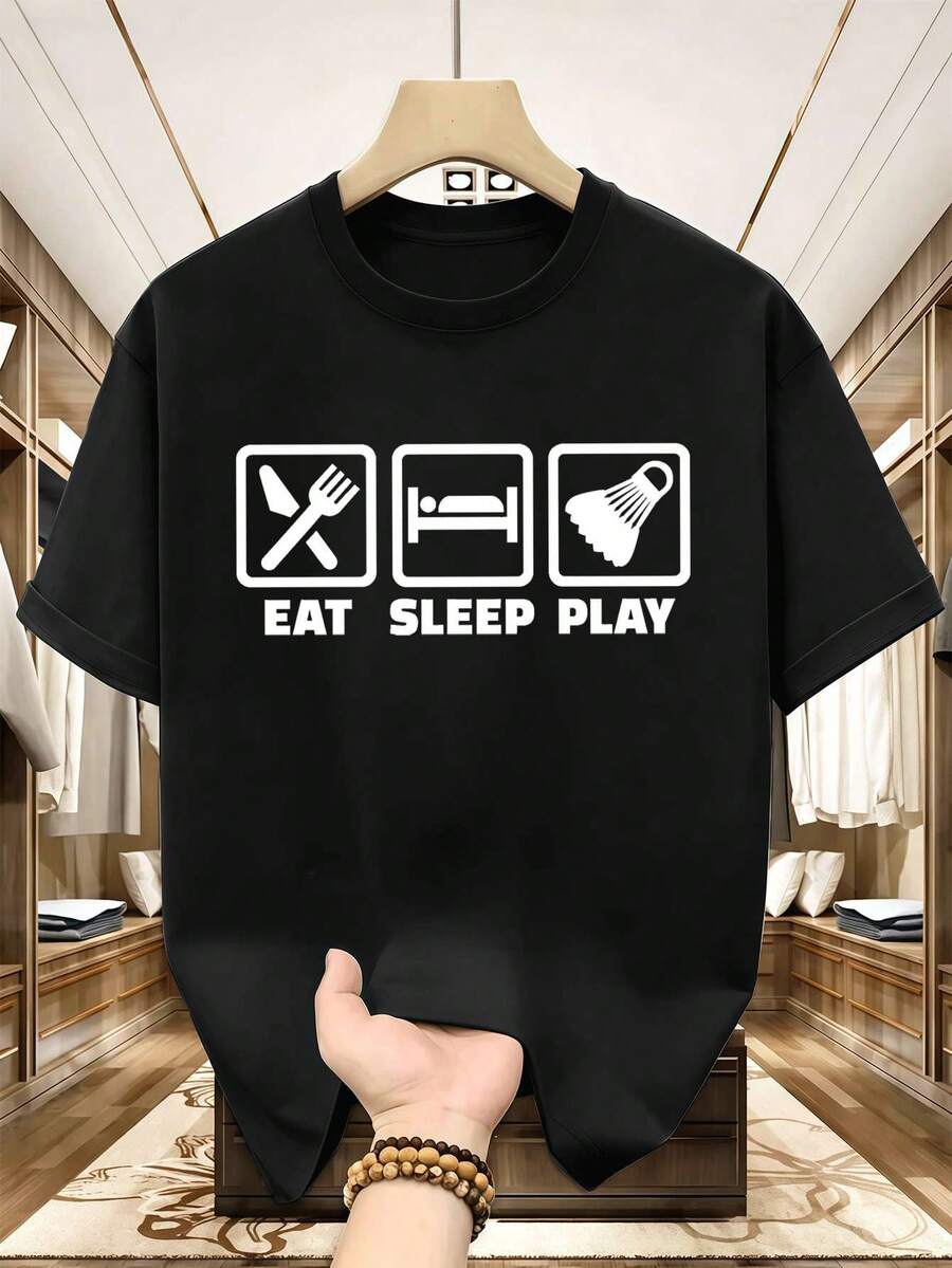 Men T-Shirts - Black - View 1