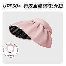 1件夏季鏤空帽簷遮陽帽,可折疊且便攜,適合戶外健行與海邊旅行,可愛雲朵形褶皺遮陽帽,防紫外線,輕量透氣,夏季戶外活動理想之選 - 彩色 - 查看 14