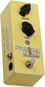 Danelectro Spring King Junior Reverb Pedal - White - View 2
