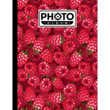 Photo Album: Large Photo Albums with Writing Space Memo, Large Capacity Picture Album Premium Raspberry Cover by Sonja Heine - inicial - Ver 2
