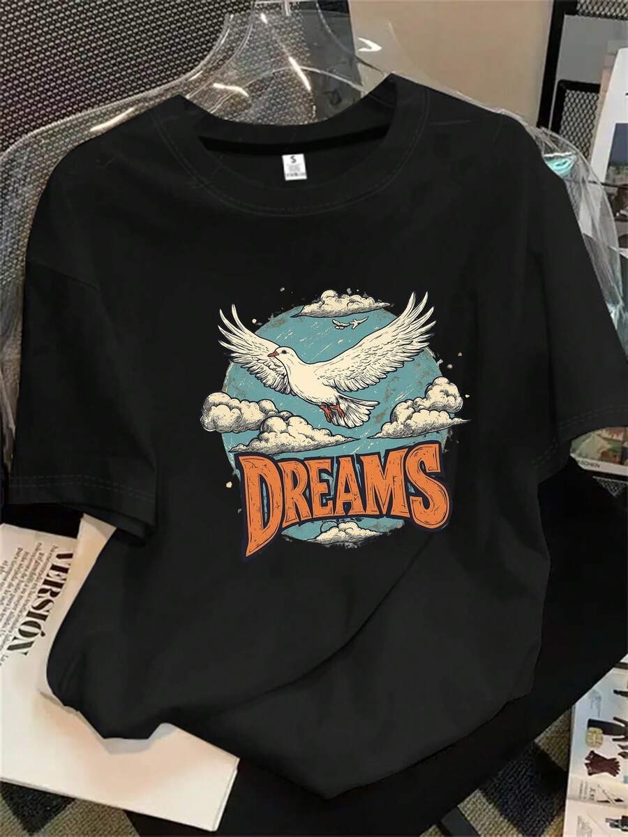 Halloween Graphic T-Shirt - Black - View 1