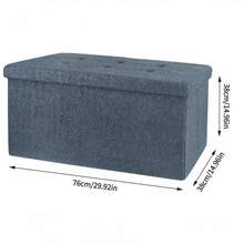 Foldable Storage Bench And Ottoman, Tatami-Style Stool, Suitable For Living Room, Bedroom, Dormitory Storage Bench And Ottoman Storage, Storage Bench And Ottoman - Multicolor - View 10