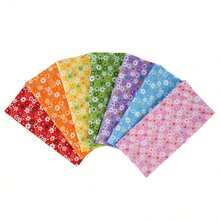 1pc Cute Country Style Floral Pattern Cotton Fabric, 7 Different Floral Colors, Soft And Breathable, Pre-Cut Fabric, Suitable For Patchwork, Sewing, Handmade DIY Projects And Home Decor. - Yellow - View 6
