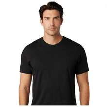 Avyweight Cotton Solid Black-Shirt Men Women |   Soft Breathable Crew Neck Short Sleeve Basic Tee |   Unisex Oversized Streetwear Casual Top,Dmyl555 - 黑色 - 查看 1