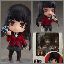 1 pieza Figura de arcilla Chibi 882# Yumeko Jabami Figura de acción con rostro móvil y cambiante Modelo ornamento - Multicolor - Ver 1