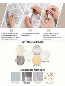 1pc Self-Adhesive Wall Hook, Rust-Proof Stainless Steel Hook. Multi-Functional Hook Organizer, Suitable For Towels, Clothes, Bags And Small Items. Perfect For Bathroom, Bedroom, Dorm, Classroom, Garage, Cabinet, Storage Rack And Home Decor. - View 8