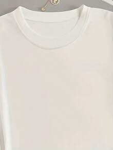 Vintage Women's  T-Shirt, Women's Printed T-Shirt "THE OCEAN IS CALLING YOU" Summer Tops - White - View 8