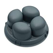 1pc 4-In-1 Egg Steamer Compatible With TM5 TM6, Egg Boiling Pot - Multicolor - View 5