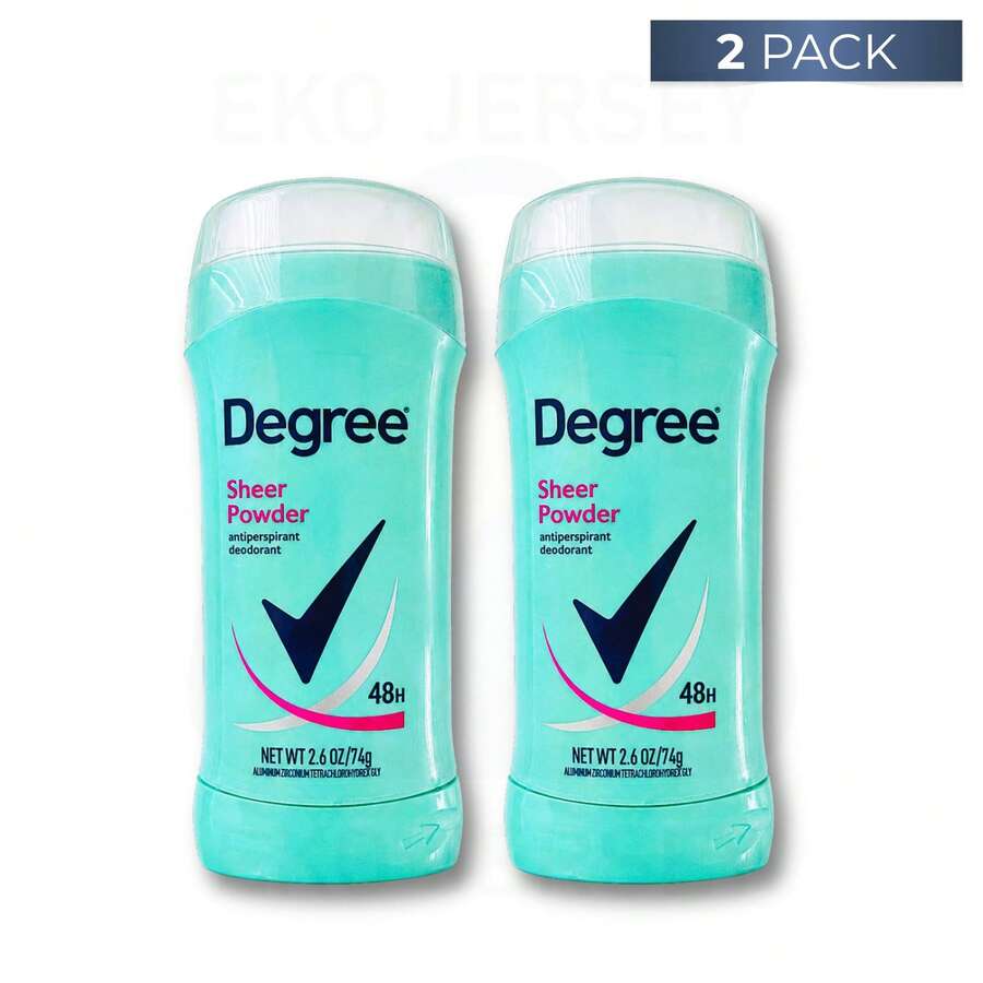 Degree Women Sheer Powder 48H Odor Protection Deodorant Stick 2.6oz / 74g Pack Of 2 - Multi Scents - View 1