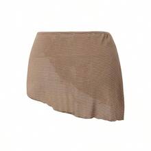 dahkjdgajy Swim Oasis Conjunto de traje de baño de una pieza con falda para mujer, selección de primavera y verano, trajes de baño para mujer con control de abdomen, verano - Caqui - Ver 6