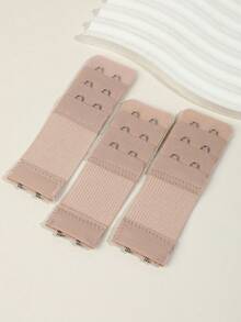 3/36pcs Large Capacity Mixed Elastic Bra Extender Set, 3 Rows 2 Hooks 3 Hooks, Comfortable Adjustable Back Bra Strap Extender, Premium Stitched Soft, Bra Extender - Multicolor - View 9