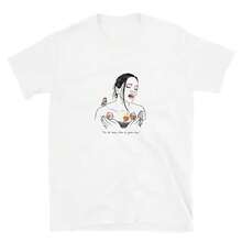 Rosalía Berghain pintura al óleo estilo camiseta de gran tamaño producto caliente Unisex transpirable alta calidad cómodo parejas transpirable - Multicolor - Ver 1