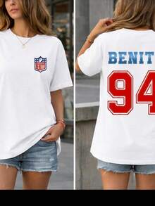 Benito Tshirt, Style Crewneck, Unisex Game Day Shirt, Benito Bowl Shirt, Benito Bunny, Bad Benito Tshirt - Negro - Ver 1