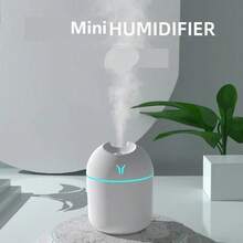 250ml Mini USB Air Humidifier, Essential Oil Diffuser For Home And Car, Silent Ultrasonic Diffuser With Colorful LED Lamp. - Style 1 - View 4