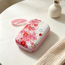 1pc Sweet Style Printed Portable Storage Bag Hard Shell Pressure-Resistant Earphone Data Cable Organizer Pouch - View 18
