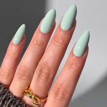 COSMI MILANO One Piece 9ml Effect Nail Polish With Moisturizing And Nourishing Treatment And Professional Salon Gloss Finish. With A Glossy Glass Effect, Natural Transparent Gel, Long-Lasting, Quick-Drying For Elegant And Professional Nail Care, Very Suitable For Use In Spring And Summer. - LATTE E MENTA - 查看 3
