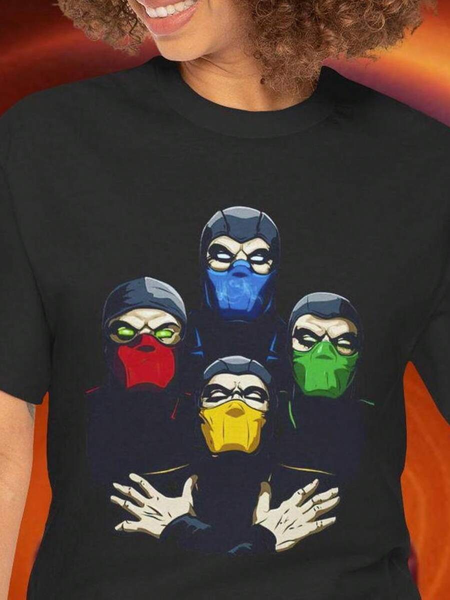 Men Outdoor Tees & Tanks - Black - View 1