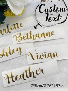 1件個性化白色壓克力塑料香檳杯，新娘派對禮物，伴娘紅酒杯，單身派對杯，婚禮裝飾時尚可愛，彩色客製化，獨特理想禮物 - 多色 - 查看 9
