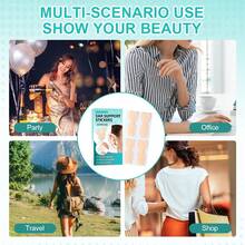 VIANOMI 40pcs Self-Adhesive Ear Support Lifting Patches, Ball And Special Occasion Beauty Ear Support Tape, Self-Adhesive Makeup Ear Shaping Patches, Long-Lasting Ear Self-Adhesive, Party Makeup Invisible Beauty Accessory - Apricot - View 10