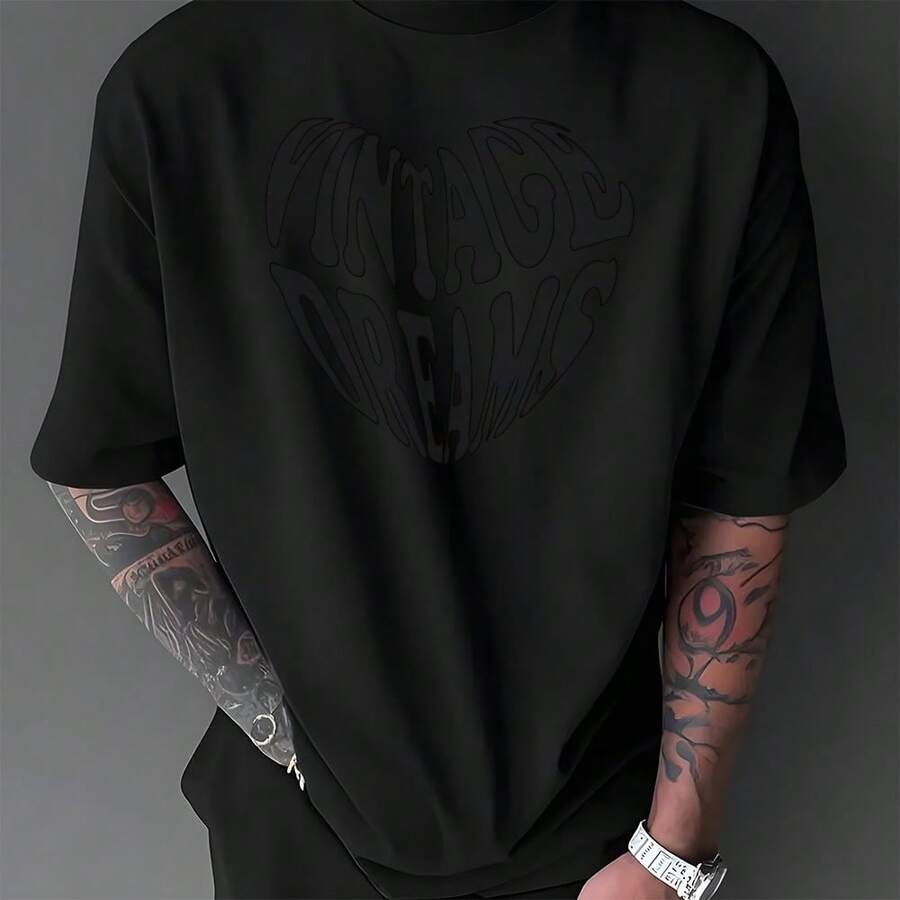 Camisetas de hombre - Negro - Ver 1
