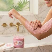 Sugar Body Scrub, Cookie Scent - Rose - View 3