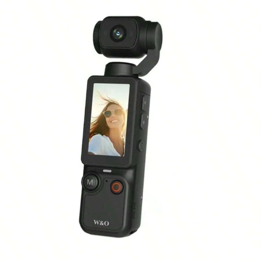 Pocket-Sized Portable 2.5k Ultra HD Action Camera With Micro SD Memory - View 1