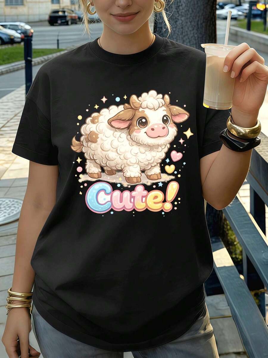 Camisetas de Mujer - Negro - Ver 1