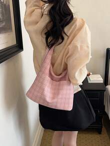 1個女款尼龍大容量超大號耐刮耐磨水手包，可用於收納護照、金錢、身分證、信用卡 - 彩色 - 查看 4