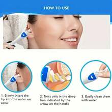 64/48/32/16pcs Reusable Ear Wax Removal Tools, With Rotating Spiral Ear Cleaner, Ear Plugs And Ear Scoops - Multicolor - View 5