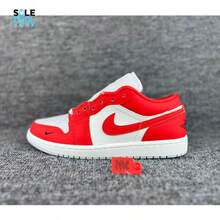 Nike Air Jordan 1 Retro Low SE Chile Red Men's Shoes II9813-600 - 紅白色 - 查看 2