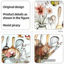 Wall Sticker - Floral Kitchen Shelf - View 7