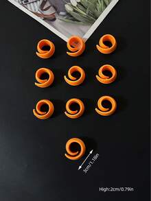 10pcs Colorful Silicone Spool Anti-Slip Thread Organizer, Anti-Tangle Thread Holder, Suitable For Sewing, Cross Stitch And Embroidery, DIY Christmas Handmade Thread Organization, For Craft Enthusiasts - Silicone Spool - View 13