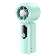 1pc Portable Handheld Electric Fan, 199 Adjustable Wind Speeds, 1000mAh USB Rechargeable, With LED Digital Display, Suitable For Indoor And Outdoor Use - Handheld - View 13