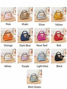 CHARM INFINITE Dompet Koin Gantungan Kunci Kubah Mini, Tas Penyimpanan Earphone Kulit PU dengan Kunci dan Rumbai, Tas Penyimpanan Portabel Wanita, Aksesori Gantungan Tas yang Lucu - MultiWarna - View 11