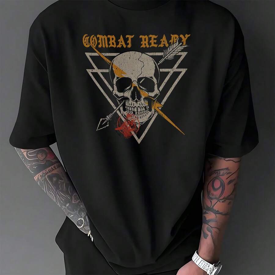 Men T-Shirts - Black - View 1
