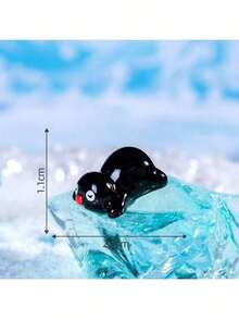 10pcs Penguin Resin Pendant Earrings Necklace Charms DIY Jewelry Accessories - Multicolor - View 6