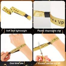 75 Pieces Of VIP Wristbands, Party Wristbands, Wedding Wristbands, Concert Wristbands, General Festival Items, Event Sign-In Wristbands, Sporty Wristbands, Test Drive Wristbands, Event Identification Wristbands (3 Pieces / 25 Pieces) - View 9