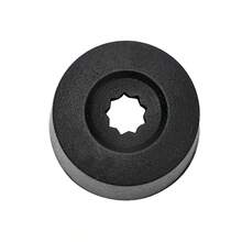 24入 17mm 黑色輪圈螺帽蓋附掛鉤，防鏽防水防塵裝飾性輪轂蓋配件，汽車輪胎螺栓螺絲套管 - 1set - 查看 7