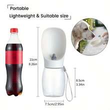 1pc Portable Pet Water Bowl Drinking Cup, Suitable For Dogs And Cats, Leak-Proof Puppy Water Bowl Dispenser, Outdoor Pet Water Feeder Cup Supplies, Outdoor Travel Water Bottle Dog Outing Supplies - Multicolor - View 3