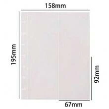 Photo Albums Photo Card Binder 3 Inch Photo Card Holder Book Cover With 80 Card Slots A5 Idol Business Card Set 2*3 Album Black White Pink - Multicolor - View 10