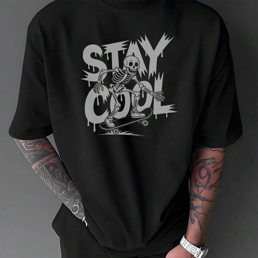 Men T-Shirts - Black - View 1