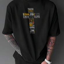 Men T-Shirts - Black - View 6
