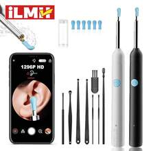 Limpiador Visual de Cera de Oídos con Cámara, Endoscopio  para Eliminación de Cera de Oídos con Cámara de 5M, Otoscopio Luminoso, Herramientas de Limpieza de Oídos, Cuidado de Oídos - Y38 Básico Negro - Ver 2