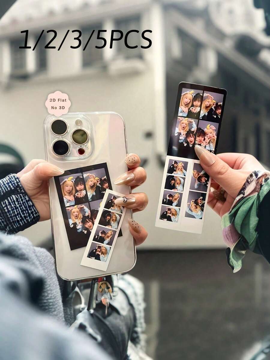 1/2/3/5件情人節禮物、情侶照片、聖誕禮物、聖誕裝飾、感恩節禮物、新年禮物、派對裝飾、客製化拍照亭印刷、個性化拍照亭印刷、婚禮拍照亭卡片、週年紀念、情人節、母親節、生日、兒童節、父親節、畢業、婚禮、喬遷、學校、秋季裝飾、優雅生活、藝術生活 - 彩色 - 查看 1