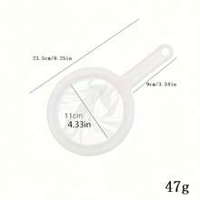 100 Mesh Fine Mesh Strainer, Hanging Reusable Food Filter Sieve, Multi-Purpose Kitchen Screen For Home Brewing, Wine, Tea, Soymilk, Juice, Flour And Baking, Easy To Clean Durable Kitchen Utensil, Must-Have Kitchen Gadget For Home & Apartment - Multicolor - View 8