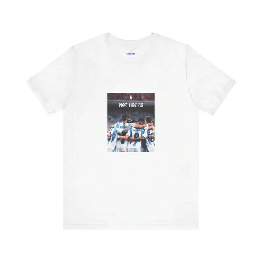 The "Not Like Us" T-Shirt - White - View 1
